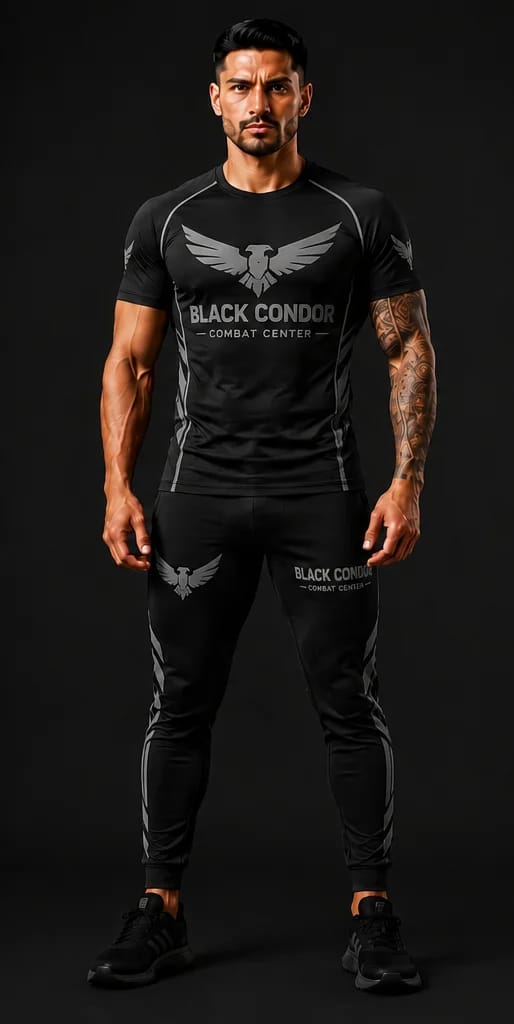 Black Condor Combat Center Elite Rashguard